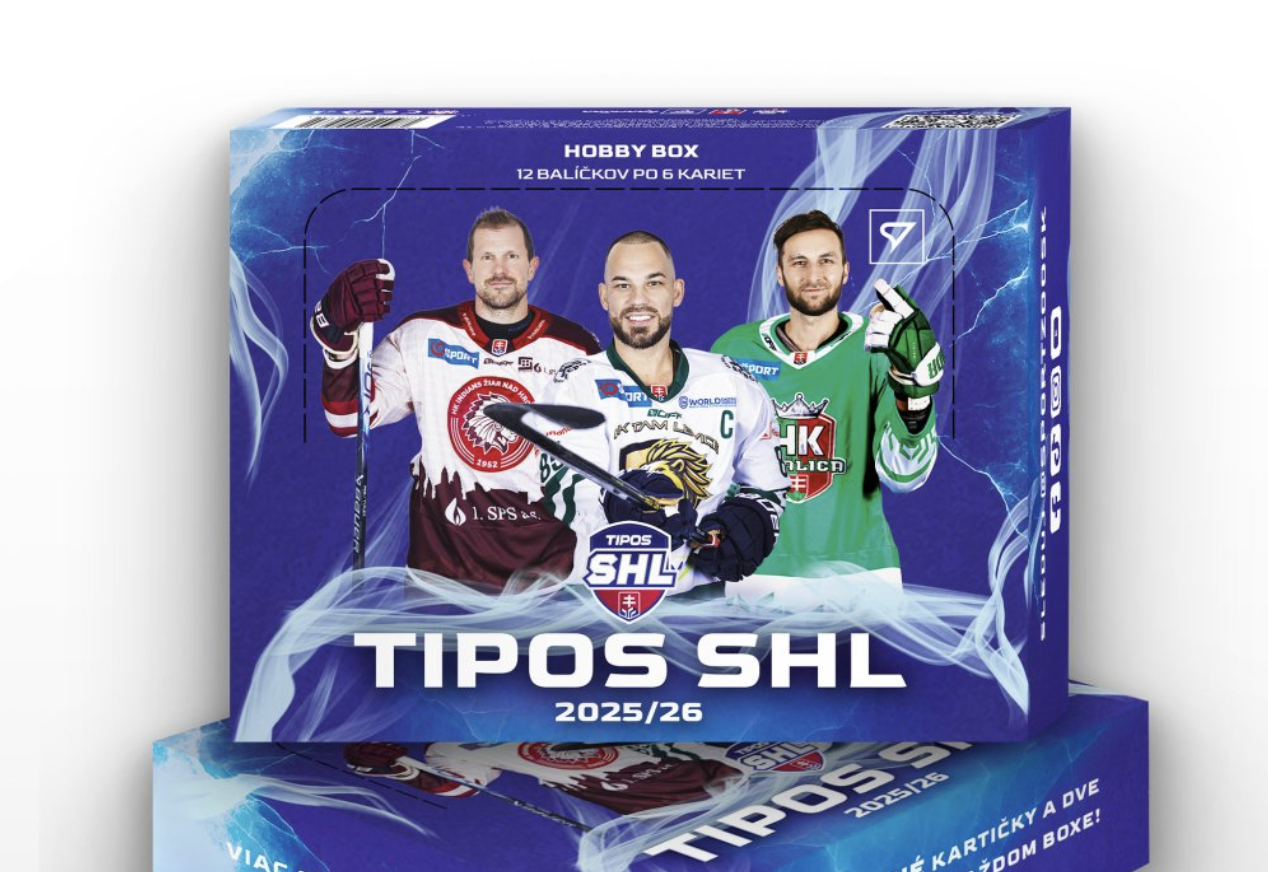 Break #10 – Hobby box SportZoo Tipos Slovenská Hokejová Liga 2025/26