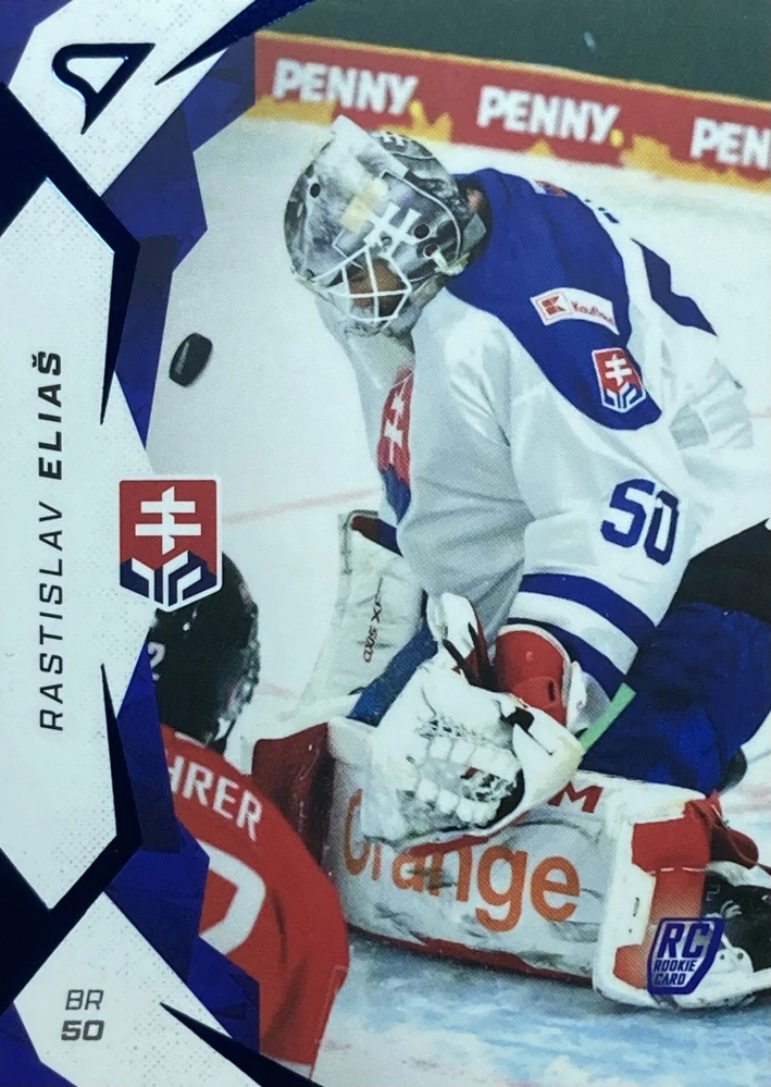 2025 Hokejové Slovensko BLUE #02 Rastislav Eliaš