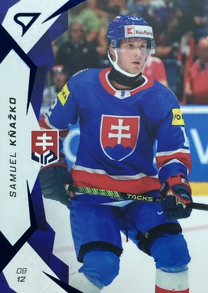 2025 Hokejové Slovensko BLUE #16 Samuel Kňažko