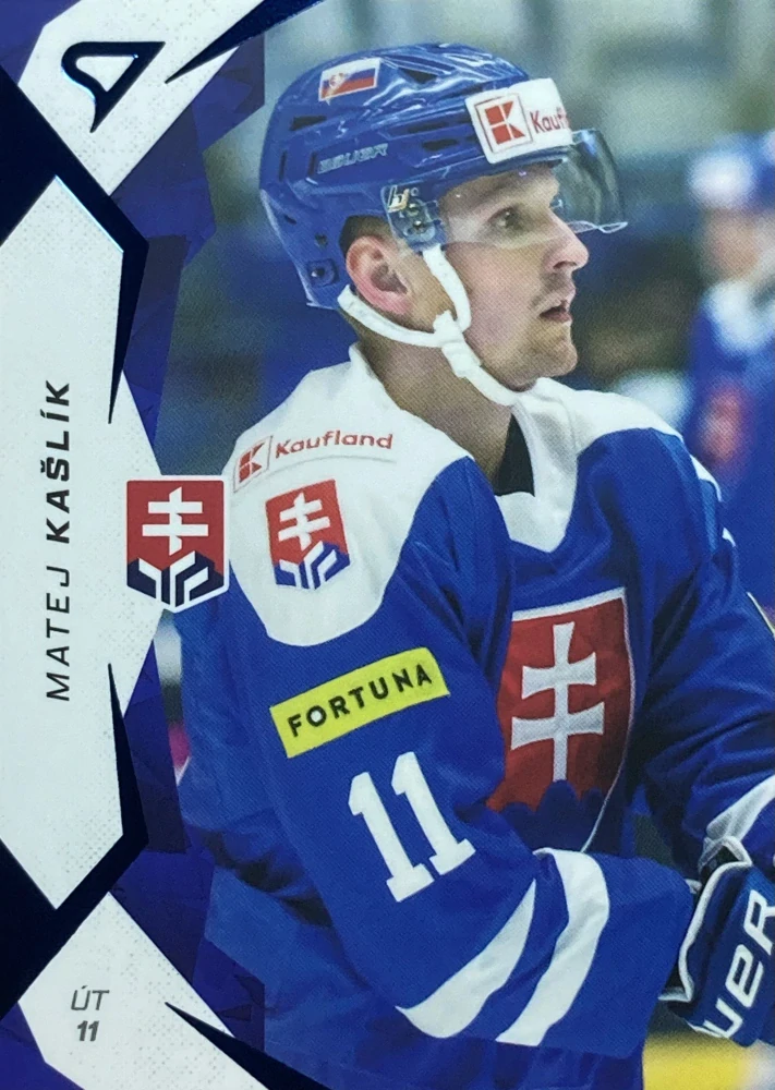 2025 Hokejové Slovensko BLUE #40 Matej Kašlík