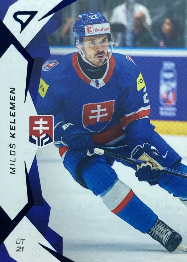 2025 Hokejové Slovensko BLUE #41 Miloš Kelemen