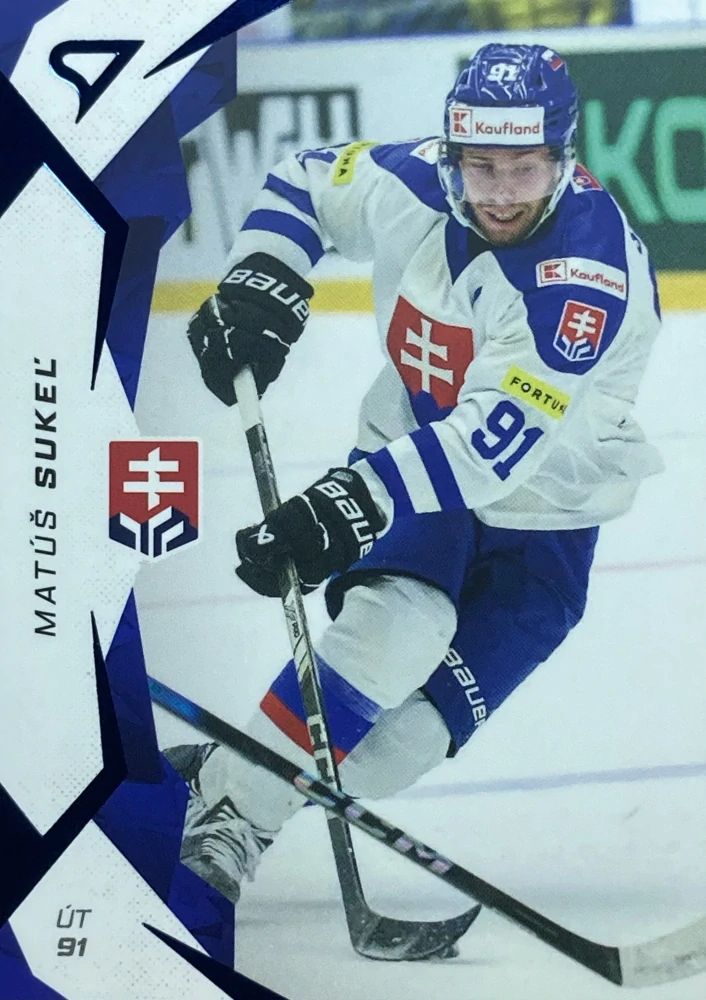 2025 Hokejové Slovensko BLUE #58 Matúš Sukeľ
