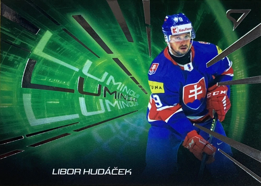 2025 Hokejové Slovensko #LS-10 Libor Hudáček - LUMINOUS