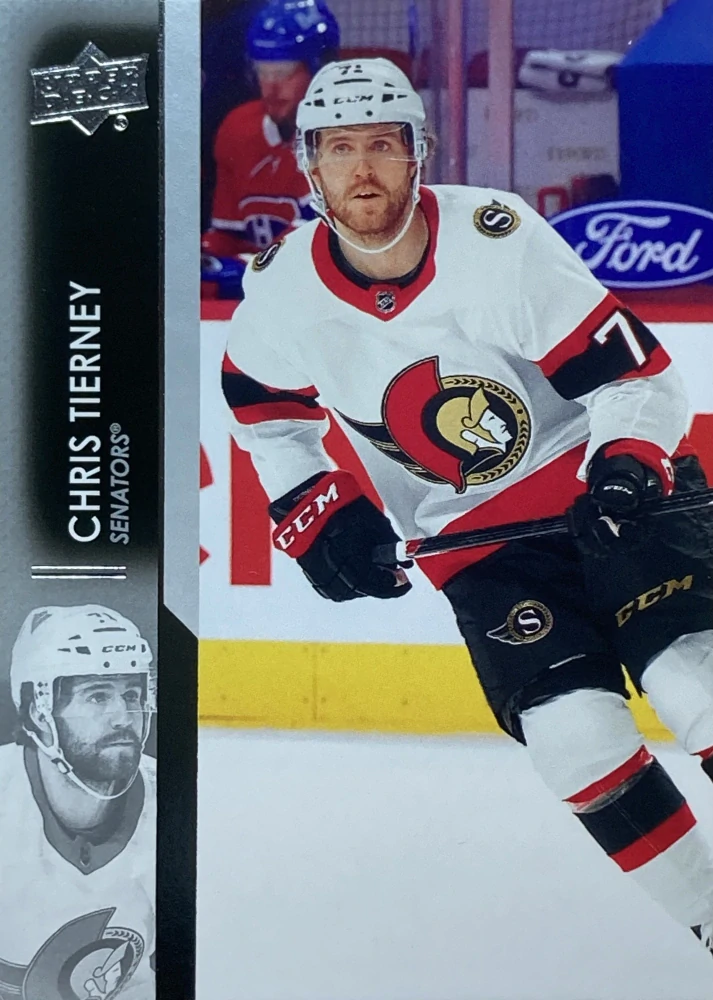 2021-22 UD Series 1 #131 Chris Tierney