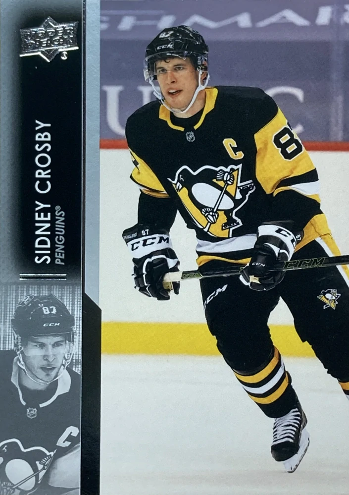 2021-22 UD Series 1 #141 Sidney Crosby