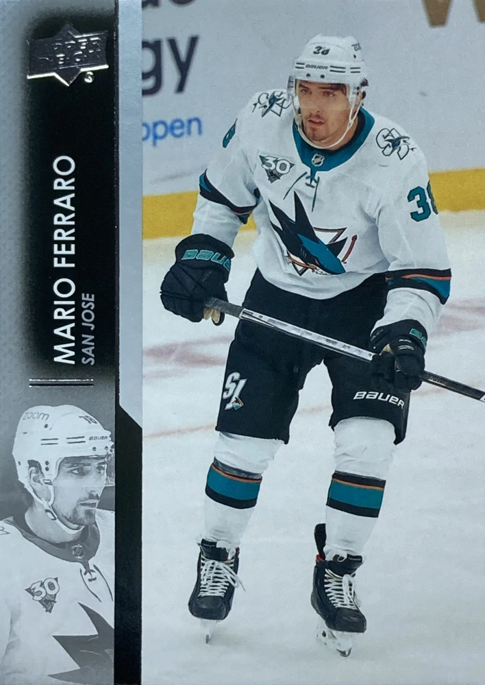 2021-22 UD Series 1 #148 Mario Ferraro