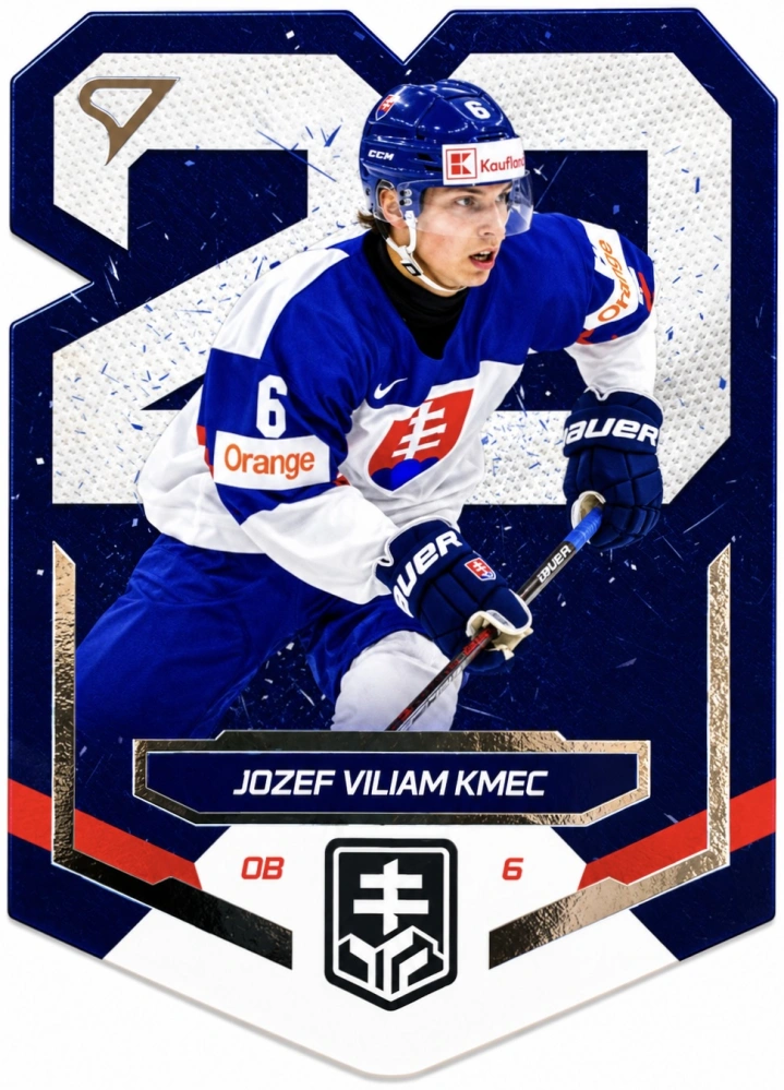2023 Hokejové Slovensko #SD-05 Jozef Viliam Kmec - SLOVENSKO 20