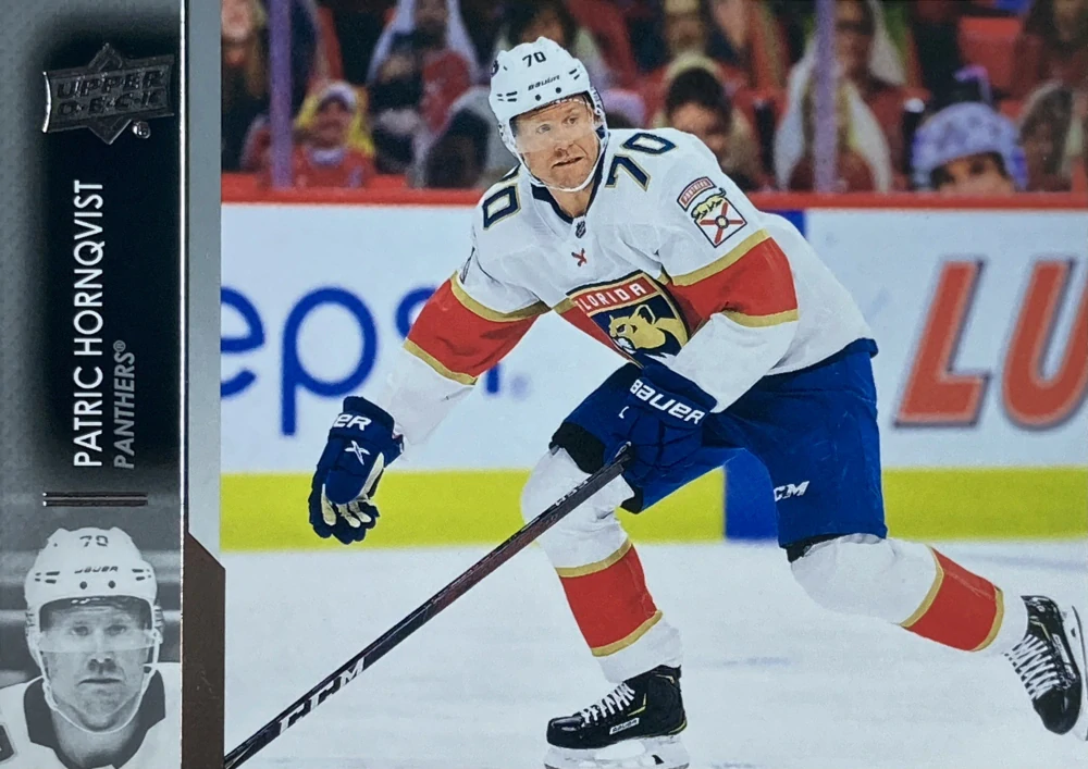 2021-22 UD Series 1 #077 Patric Hornqvist