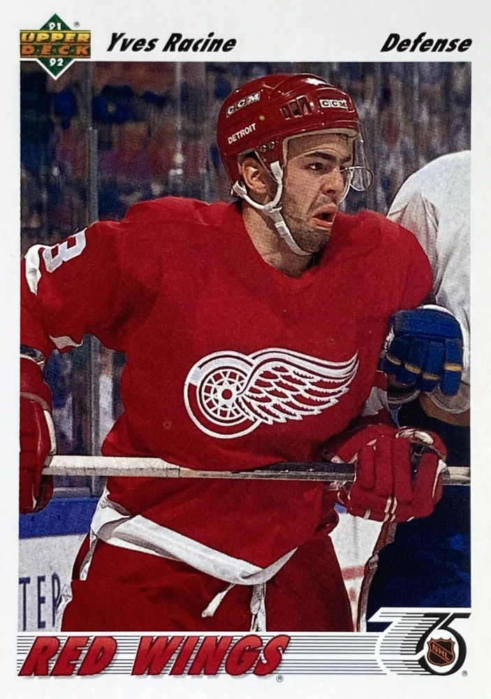 1991-92 Upper Deck #498 Yves Racine