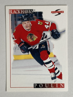 1995-96 Score #158 Patrick Poulin