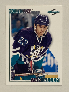1995-96 Score #166 Shaun Van Allen