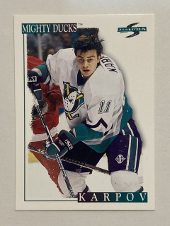 1995-96 Score #170 Valeri Karpov