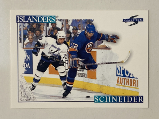 1995-96 Score #206 Mathieu Schneider