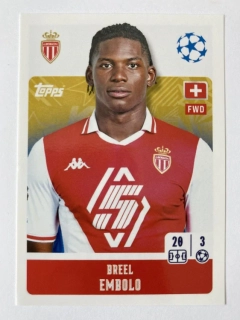 2024/25 Champions League Sticker #063 Breel Embolo