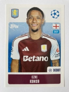 2024/25 Champions League Sticker #067 Ezri Konsa
