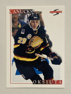 1995-96 Score #285 Roman Oksiuta
