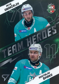 2025/26 Tipos SHL #TH-02 Petr Obdržálek / Rastislav Špirko - TEAM HEROES