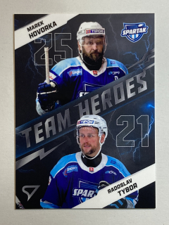 2025/26 Tipos SHL #TH-03 Marek Hovorka / Radoslav Tybor - TEAM HEROES