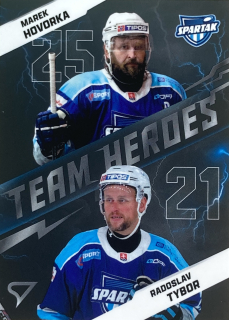 2025/26 Tipos SHL #TH-03 Marek Hovorka / Radoslav Tybor - TEAM HEROES