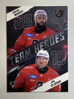 2025/26 Tipos SHL #TH-04 Jakub Rufati / Ján Zlocha - TEAM HEROES