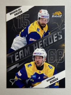 2025/26 Tipos SHL #TH-07 Branislav Pavúk / Dominik Borov - TEAM HEROES