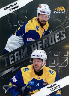 2025/26 Tipos SHL #TH-07 Branislav Pavúk / Dominik Borov - TEAM HEROES