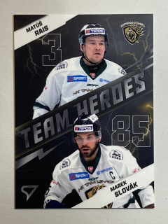 2025/26 Tipos SHL #TH-11 Matúš Rais / Marek Slovák - TEAM HEROES
