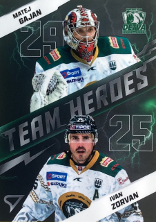 2025/26 Tipos SHL #TH-12 Matej Gajan / Ivan Zorvan - TEAM HEROES