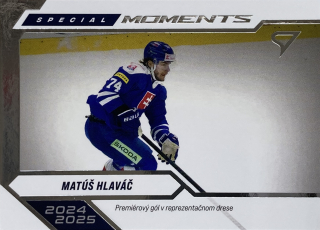 2026 Hokejové Slovensko #SM-28 Matúš Hlaváč - SPECIAL MOMENTS
