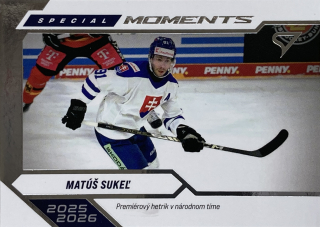2026 Hokejové Slovensko #SM-33 Matúš Sukeľ - SPECIAL MOMENTS