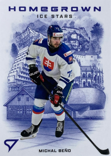 2026 Hokejové Slovensko #HS-04 Michal Beňo - HOMEGROWN ICE STARS