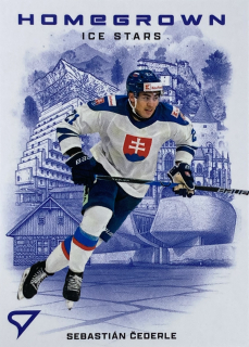 2026 Hokejové Slovensko #HS-11 Sebastián Čederle - HOMEGROWN ICE STARS