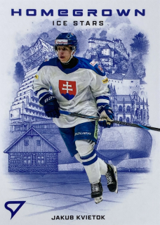 2026 Hokejové Slovensko #HS-15 Jakub Kvietok - HOMEGROWN ICE STARS