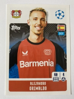 2024/25 Champions League Sticker #105 Alejandro Grimaldo