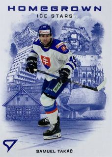 2026 Hokejové Slovensko #HS-18 Samuel Takáč - HOMEGROWN ICE STARS