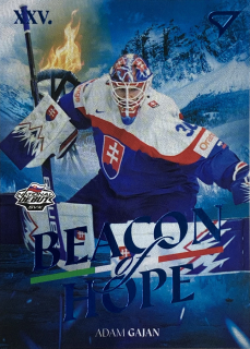 2026 Hokejové Slovensko #BH-03 Adam Gajan - BEACON OF HOPE