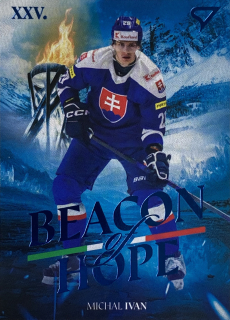 2026 Hokejové Slovensko #BH-10 Michal Ivan - BEACON OF HOPE