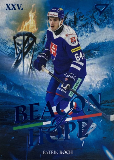 2026 Hokejové Slovensko #BH-11 Patrik Koch - BEACON OF HOPE