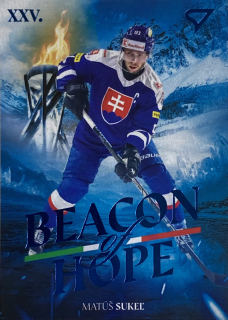 2026 Hokejové Slovensko #BH-25 Matúš Sukeľ - BEACON OF HOPE