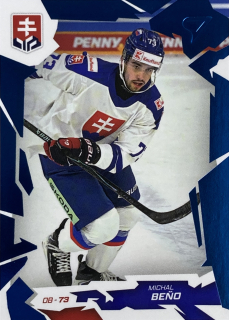 2026 Hokejové Slovensko COBALT BLUE #05 Michal Beňo