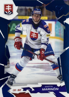 2026 Hokejové Slovensko COBALT BLUE #13 Martin Marinčin