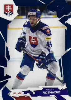 2026 Hokejové Slovensko COBALT BLUE #16 Mislav Rosandič