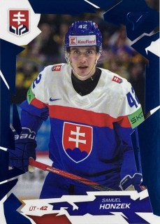 2026 Hokejové Slovensko COBALT BLUE #26 Samuel Honzek