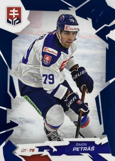 2026 Hokejové Slovensko COBALT BLUE #36 Šimon Petráš