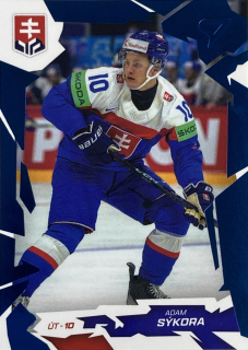2026 Hokejové Slovensko COBALT BLUE #43 Adam Sýkora