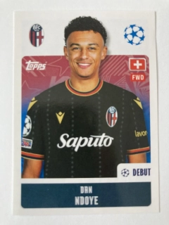 2024/25 Champions League Sticker #123 Dan Ndoye
