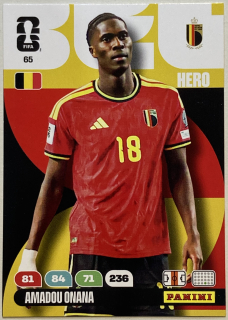 2026 FIFA World Cup #065 Amadou Onana [Belgium]