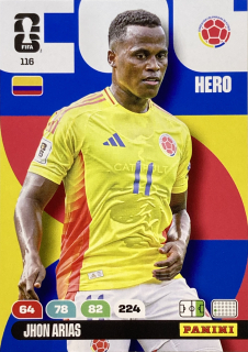 2026 FIFA World Cup #116 John Arias [Colombia]