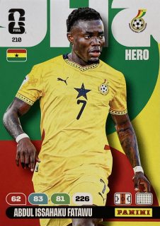 2026 FIFA World Cup #210 Abdul Issahaku Fatawu [Ghana]