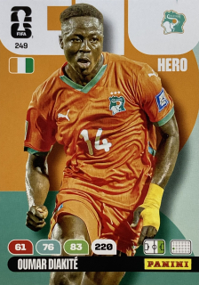 2026 FIFA World Cup #249 Oumar Diakité [Cote D'Ivoire]